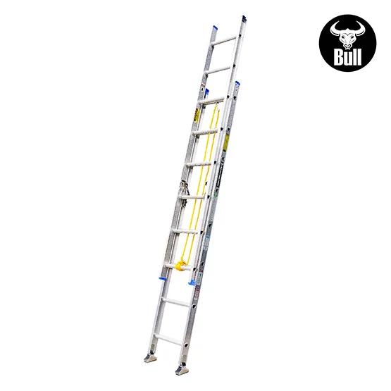 ESCALERA ALUMINIO TELESCOPICA 16 PASOS 102KG 4.05m ATT102-16II AMERICAN BULL