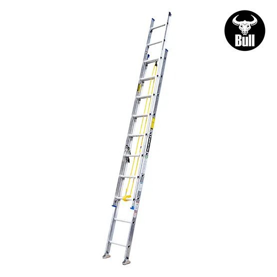 ESCALERA ALUMINIO TELESCOPICA 20 PASOS 102KG 5.28m ATT102-20II AMERICAN BULL