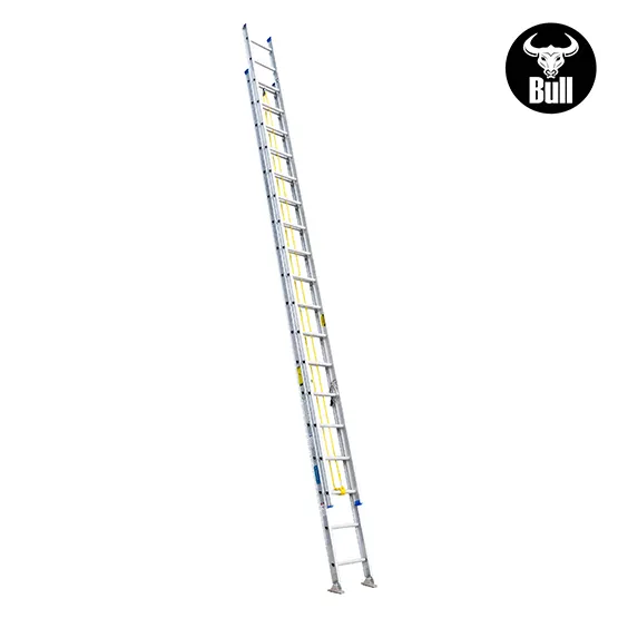 ESCALERA ALUMINIO TELESCOPICA 36 PASOS 102KG 9.70m ATT102-36II AMERICAN BULL