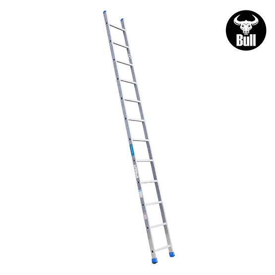 ESCALERA ALUMINIO TIPO ARRIMO 12 PASOS 150KG 3.66m AA150-12IA AMERICAN BULL