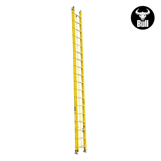 ESCALERA FIBRA TELESCOPICA 36 PASOS 136KG 10.17m FTT136-36IA AMERICAN BULL