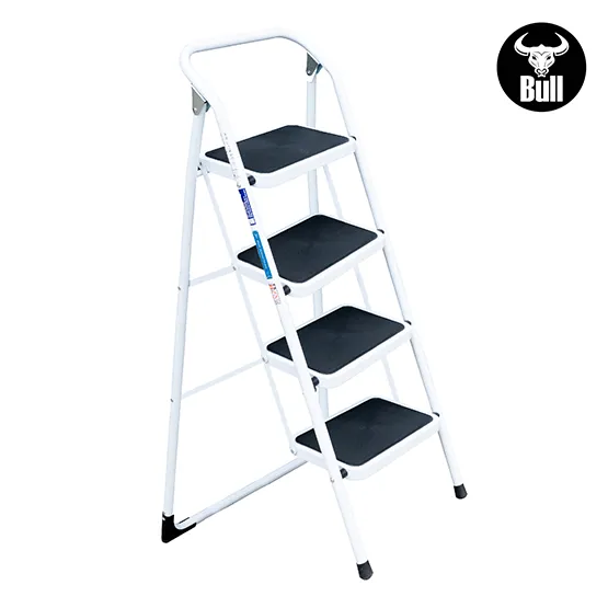 ESCALERA ACERO TIPO TABURETE 4 PASOS 150KG 0.92m ST150-4IA AMERICAN BULL