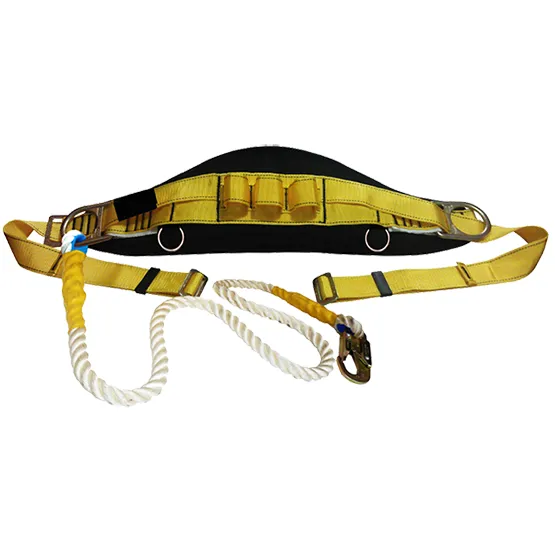 CINTURÓN DE POSICIONAMIENTO TALLA XS CON LÍNEA DE CONEXIÓN 1.8m, 1 GANCHO 3/4
