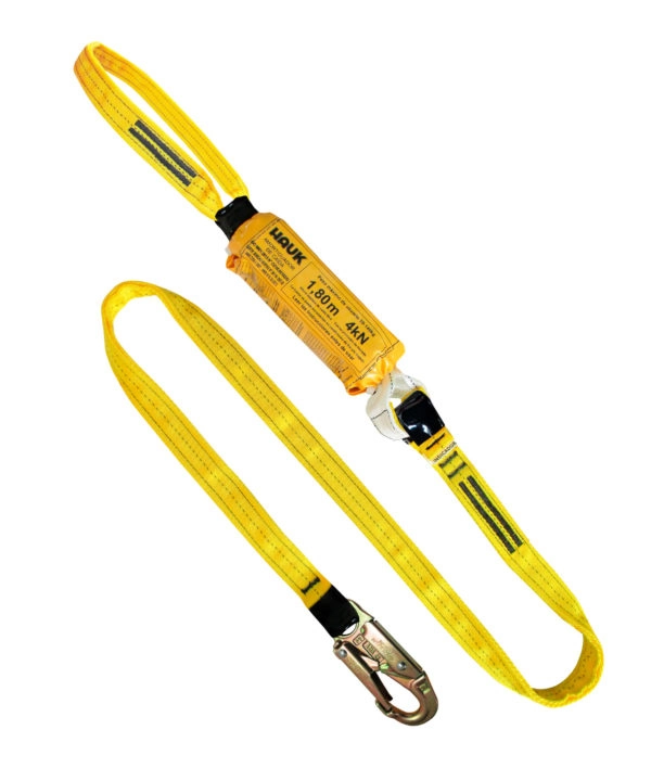 LÍNEA CONEXIÓN, 1.8m, AMORTIGUADOR, 2 GANCHOS 3/4