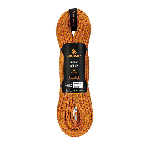 SUMMIT DRY PRO 10.2 CUERDA DINAMICA 10.2mm (PRESENTACIÓN MÁX 200MTS) NARANJA 8.5 KN 4111639 ARMBURY