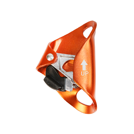 ASCENDEDOR Y BLOQUEADOR VENTRAL ALUMINIO NARANJA CE-EN 567-EN 12841/B ABOVE CHEST ORANGE - 4152111 ARMBURY