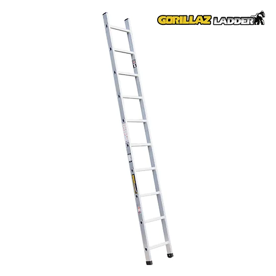 ALUMINIO ESCALERA DE APOYO 2.85m GAA10-IA GORILLAZ 150KG