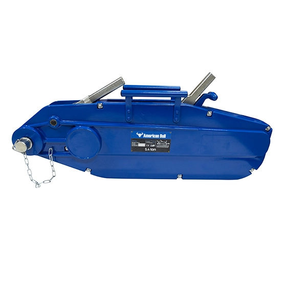 TIRFOR YAL54 · CAPACIDAD: 5.4 T · CABLE DE ACERO: Ø 20 mm · CARCASA DE ALUMINIO · AMERICAN BULL