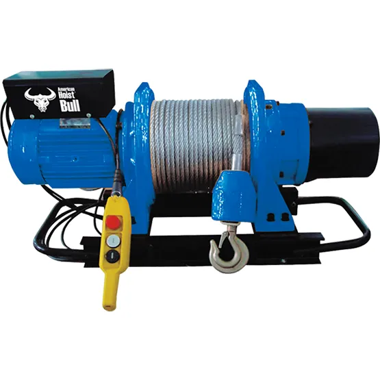 WINCHE ELECTRICO 1T MODELO WPS1 AMERICAN BULL - VELOCIDAD: 18m/min 60mts