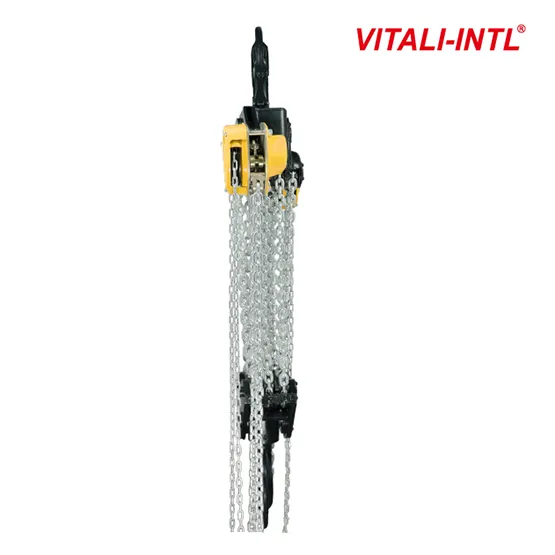 TECLE MANUAL 30T YAL3000 3mtsCARGA 10x28mm(12) G100 - 3mtsMANDO 5x25x18mm(4) VITALINTL