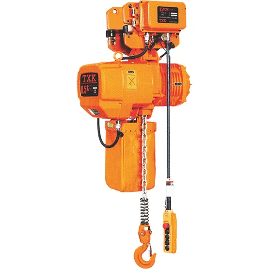 POLIPASTO CADENA C/TROLLEY 0.5T SSDHL0.5-01+DPC0.5 8.1m/min 0.75+0.4Kw TXK